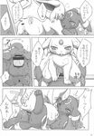  anal anal_penetration anus balls blush censored chabo comic daycare doujinshi eeveelution espeon horny japanese_text male male/male night nintendo penetration penis pok&eacute;mon sex tapering_penis text translated umbreon video_games 