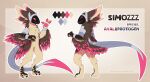  absurd_res anthro artist_name avali bloominglynx brown_body brown_ears brown_fur brown_wings cheek_tuft chest_tuft ears_back facial_tuft feathered_wings feathers featureless_crotch fingerpads fur hi_res hybrid leg_tuft machine male markings model_sheet neck_tuft nude pawpads pink_ears pink_markings pink_pawpads pink_wings pivoted_ears protogen protogen_visor simozzz solo standing tan_body tan_ears tan_fur tan_wings tuft wings 