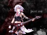  braids guitar izayoi_sakuya maid touhou 