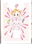  binding_discoloration chibi dress hinamori_ami miki peach-pit ran shugo_chara suu 