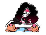  burgerpants crossover dworven_(artist) fusion lisa_the_painful mettaton simple_background the_furniture_pervert_(character) undertale video_games white_background 