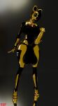 3d_(artwork) animal_genitalia animal_penis animatronic balls big_balls big_breasts big_butt big_penis breasts butt digital_media_(artwork) equine_genitalia equine_penis female five_nights_at_freddy&#039;s freekiller genitals glowing glowing_eyes gold_(metal) gold_body gold_penis golden_freddy_(fnaf) head_to_side hi_res high_heels huge_balls huge_penis intersex looking_at_viewer machine metallic_body metallic_hair penis pseudo_hair robot scottgames solo standing stroking_penis thick_thighs