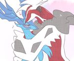  &lt;3 antlers cervine deer duo horn hug legendary_pok&eacute;mon mammal nintendo pok&eacute;mon shiny_pok&eacute;mon video_games xerneas yveltal 