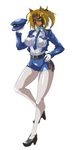  anthro big_breasts breasts canine clothing female hibiki2 huge_breasts kemono mammal solo uniform 