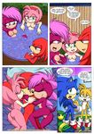  after_sex amy_rose anthro areola bbmbbf big_breasts breasts butt canine comic echidna english_text erect_nipples female fox group hedgehog knuckles_the_echidna male mammal miles_prower monotreme nipples nude pussy sleeping sonia_the_hedgehog sonic_(series) sonic_the_hedgehog text 