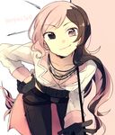  assf_krsya bad_id bad_pixiv_id belt black_gloves breasts brown_eyes brown_hair character_name cleavage collarbone english gloves hand_on_hip heterochromia jacket jewelry leaning_forward lines long_hair looking_at_viewer medium_breasts multicolored_hair necklace neo_(rwby) outstretched_hand pants pink pink_background pink_eyes pink_hair raised_eyebrow reaching_out rwby simple_background smirk solo tight tight_pants tsurime two-tone_hair very_long_hair waist_cape white_background 
