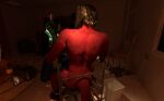 3d_(artwork) anthro bdsm bondage bound captured chair chair_bondage chuckwalla creepy dark daz_studio_(artwork) digital_media_(artwork) furniture gp_holden group guy_in_distress hero hi_res iguanid lizard male nude peril perturbedmania reptile scalie snake solo_focus unknown_species zip_tie_bondage