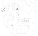  2016 applejack_(mlp) big_butt butt earth_pony equine female feral friendship_is_magic horse mammal my_little_pony pony solo sundown_(artist) 