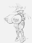  2016 anthro areola bat big_breasts breasts erect_nipples female huge_breasts hyper hyper_breasts mammal nipples rouge_the_bat snao sonic_(series) wings 