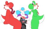 absurd_res anthro anus arms_bent balls between_legs big_dom_small_sub big_penis blue_sclera blush bodily_fluids canid canine canis colored_sketch cum cyan_yoshi digital_drawing_(artwork) digital_media_(artwork) dinosaur dominant face_fucking fluffy_chest genital_fluids genitals green_yoshi group hair happy hi_res huge_penis humanoid_genitalia humanoid_penis irrumatio larger_male leaking_cum leaning leaning_backward looking_at_another looking_pleasured looking_up lying male male/male mammal mario_bros markings nintendo on_back oral penile penis penis_on_face prehistoric_species red_yoshi reptile scalie sex short_hair size_difference sketch smaller_male spikes spread_legs spreading standing sugar_(sugar_but_nsfw) sugar_but_nsfw tongue tongue_out tongue_out_blowjob trio wolf yoshi