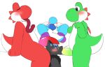 absurd_res anthro anus arms_bent between_legs big_dom_small_sub big_penis blue_sclera blush bodily_fluids canid canine canis colored_sketch cum cyan_yoshi digital_drawing_(artwork) digital_media_(artwork) dinosaur dominant face_fucking fluffy_chest genital_fluids genitals green_yoshi group hair happy hi_res huge_penis irrumatio larger_male leaking_cum leaning leaning_backward looking_at_another looking_pleasured looking_up lying male male/male mammal mario_bros markings nintendo on_back oral penile penis penis_on_face prehistoric_species red_yoshi reptile scalie sex short_hair size_difference sketch slit_penis smaller_male spikes spread_legs spreading standing sugar_(sugar_but_nsfw) sugar_but_nsfw tapering_penis tongue tongue_out tongue_out_blowjob trio wolf yoshi