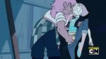  alien blonde_hair blush breasts cartoon_network clothed clothed_sex clothing female female/female fingering gem_(species) hair mystery_girl nervous pearl_(steven_universe) piercing pink_hair pussy sex steven_universe sweat zone 