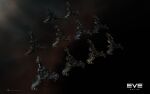  3d advanced_ship_(eve_online) attack_ship_(eve_online) battleship_(eve_online) black_ops_(eve_online) caldari_navy_(eve_online) caldari_state_(eve_online) combat_ship_(eve_online) commentary company_logo company_name copyright_logo copyright_name dated dated_commentary droneboat_(eve_online) electronic_warfare_ship_(eve_online) emblem eve_online fleet highres ishukone_(eve_online) kaalakiota_(eve_online) lai_dai_(eve_online) logo marauder_(eve_online) military_vehicle navy_faction_(eve_online) no_humans official_art outdoors pirate_faction_(eve_online) radar radiator radio_antenna rattlesnake_(eve_online) realistic salvo_(willem_van_biljon) science_fiction scorpion_(eve_online) scorpion_navy_issue_(eve_online) space spacecraft special_edition_ship_(eve_online) support_ship_(eve_online) tech_2_ship_(eve_online) thrusters vehicle_focus 