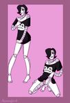  erection girly hair machine male mettaton not_furry penis simple_background solo undertale video_games 