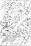  &lt;3 absurd_res anal anal_penetration blush bow brother brother_and_sister censored comic doujinshi eeveelution espeon eyes_closed female fen feral from_behind_position group group_sex hair_bow hair_ribbon hi_res japanese_text lying male male/female monochrome nintendo on_back open_mouth outside paws penetration penis pok&eacute;mon pussy restraints ribbons saliva sandwich_position sex sibling sister sylveon tentacles text threesome tongue tongue_out translated video_games water 