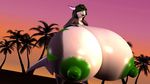  3d_(artwork) anthro anthroanim areola big_breasts breasts day detailed_background digital_media_(artwork) erect_nipples female fin fish grin hair huge_breasts huge_thighs hyper hyper_breasts invalid_tag looking_at_viewer marine nipples noir_(jennifer) nude outside shark sky smile solo standing teeth thick_thighs tree voluptuous 