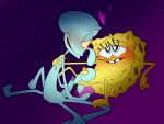  2boys anal anal_object_insertion bad_link buck_teeth completely_nude dildo erection handjob heart heart-shaped_pupils male_focus multiple_boys nude object_insertion off-topic penis sex_toy spongebob_squarepants spongebob_squarepants_(series) squidward_tentacles symbol-shaped_pupils teeth yaoi 