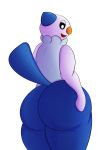  anthro bassfxlimit belly big_butt butt digital_media_(artwork) hi_res looking_at_viewer male mammal mustelid nintendo nude open_mouth oshawott otter overweight pok&eacute;mon pok&eacute;mon_(species) thick_thighs video_games 