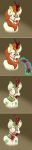 absurd_res anthro autumn_blaze_(mlp) blush breasts brown_eyes brown_hair caroo cleavage clothed clothing cock_gag collar comic dildo dragon earplugs female friendship_is_magic gag hair hasbro headgear headwear hi_res hood horn horn_jewelry horn_ring jewelry kirin latex latex_clothing latex_headwear latex_hood latex_mask latex_skinsuit long_image mask my_little_pony mythological_creature mythological_scalie mythology oral ring_(jewelry) ring_gag scalie sensory_deprivation sensory_deprivation_hood sex_toy skinsuit solo tall_image tight_clothing tongue tongue_out x-ray_view zipper