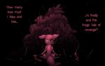ambiguous_gender artificer_(rain_world) blood bodily_fluids corpse dark_theme death dialogue hi_res melee_weapon polearm rain_world red_body slugcat solo spear vavacung videocult weapon white_eyes wounded