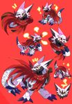 anthro ball bandai_namco bard cantoril cape claws cloak clothing digimon digimon_(species) feral hackmon hi_res horn looking_at_viewer lute male matrixdragonn musical_instrument plucked_string_instrument scalie solo string_instrument sulcus tavern white_body