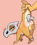 2022 2025 2_toes 4_fingers anal anal_fluids anal_penetration anthro bedroom_eyes bodily_fluids bone carrying_another color_edit colored cubone disembodied_hand disembodied_penis double_penetration drooling duo eyelashes feet female feral fingers generation_1_pokemon genital_fluids genitals half-closed_eyes improvised_sex_toy lifted lifted_by_tail lifting looking_pleasured male male/female motion_lines narrowed_eyes nintendo object_in_ass penetration penis pokemon pokemon_(species) raised_tail saliva seductive shaking signature simple_background size_difference skull smaller_anthro smaller_female solo_focus soulcentinel tail tail_grab third-party_edit toes trembling vaginal vaginal_fluids vaginal_penetration white_background