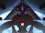  amazing ambiguous_gender creepy deoxys forge_(artist) glowing hi_res legendary_pok&eacute;mon looking_at_viewer nintendo planet pok&eacute;mon soul_devouring_eyes space video_games 