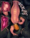 anthro balls canid canine canis carnictis castration cock_and_ball_torture coyote erection fenrir_ovekovoy genital_mutilation genital_piercing genital_torture genitals group hi_res knot male mammal mutilation penectomy penis penis_piercing piercing prince_albert_piercing unwilling_prey vore