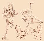 all_fours animancer blep dipodid hi_res jerboa luck_(animancer) mammal nude puffed_up_cheeks rodent smile teeth tongue tongue_out