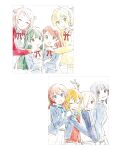  6+girls ahoge artbook asaka_karin blonde_hair blue_eyes blue_ribbon braid brown_hair closed_eyes emma_verde freckles green_eyes green_hair grey_eyes hair_ornament hair_over_one_eye highres jacket konoe_kanata long_hair looking_at_viewer love_live! love_live!_nijigasaki_high_school_idol_club medium_hair mia_taylor miyashita_ai multiple_girls nijigasaki_school_uniform non-web_source official_art open_clothes open_jacket pink_hair ponytail purple_eyes purple_hair red_ribbon ribbon school_uniform short_hair smile standing twin_braids uehara_ayumu v winter_uniform yellow_eyes yuki_setsuna zhong_lanzhu 