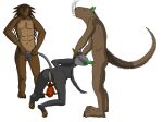 abrachoo absurd_res alien alpha_channel anthro breasts dossur_(the_nature_of_predators) drugs fellatio female feral genitals gojid_(the_nature_of_predators) group hi_res male male/female mammal marijuana marsupial mmmf_foursome nude oral paws penile penis sex simple_background size_difference smoke tail tail_fetish tail_play tail_sex the_nature_of_predators transparent_background vagina venlil_(the_nature_of_predators) yotul_(the_nature_of_predators)