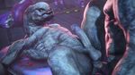  16:9 3d_(artwork) alien anal anal_penetration armpits balls digital_media_(artwork) duo erection halo halo_(series) hi_res male male/male penetration penis sangheili sex soulburnin video_games 