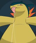 ambiguous/ambiguous ambiguous_gender ambiguous_pov belly bestiality bodily_fluids dominant dominant_feral dripping drooling duo feral first_person_view french_kissing generation_2_pokemon hi_res inside interspecies kissing kissing_pov larger low-angle_view mouth_closed nintendo pokemon pokemon_(species) pokephilia saliva saliva_drip saliva_on_tongue saliva_string size_difference smile submissive submissive_pov tongue tongue_out typhlosion vanny_1208