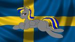  butt equine flag horse mammal my_little_pony sweden thedarkness666_(artist) wings 