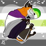 2025 5_toes agender_pride_colors ambiguous_feral ambiguous_gender aromantic_pride_colors asexual_pride_colors bat bat_ears bat_wings brown_body brown_fur brown_nose brown_toes calcar claws digital_drawing_(artwork) digital_media_(artwork) dipstick_tail eyes_closed feet feral flag flag_background flat_colors fluffy flying_fox fur fur_markings furry_tail grey-headed_flying_fox heart_pillow heart_symbol hi_res high-angle_view hybrid jack_desmodus leaf-nosed_bat lgbt_pride mammal markings megabat membrane_(anatomy) membranous_wings microbat monotone_feet monotone_wings multicolored_body multicolored_fur multicolored_tail neck_tuft nonbinary_(lore) orange_body orange_fur orange_tail painted_bat pillow plantigrade pride_colors realistic_wings ruff side_view signature simple_background sleeping solo sound_effects spotted_bat tail tail_markings takaalive toe_claws toes tragus tube-lipped_nectar_bat tuft under_covers vampire_bat vesper_bat vowelless vowelless_sound_effect white_body white_claws white_fur wings wings_instead_of_hands yangochiropteran zzz