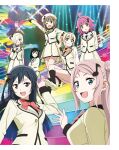  6+girls ahoge artbook asymmetrical_hair black_hair blonde_hair blue_eyes blunt_bangs blunt_ends bow bowtie brown_hair full_body green_bow green_bowtie green_hair grey_eyes grey_hair hair_ornament hair_over_one_eye highres jacket long_hair looking_at_viewer love_live! love_live!_nijigasaki_high_school_idol_club mia_taylor mifune_shioriko miyashita_ai mole mole_under_eye multiple_girls nakasu_kasumi nijigasaki_school_uniform non-web_source official_art one_eye_closed one_side_up open_mouth orange_bow orange_bowtie orange_eyes pink_bow pink_bowtie pink_eyes pink_hair purple_eyes red_bow red_bowtie red_eyes school_uniform short_hair side_ponytail sidelocks sitting skirt smile standing tennoji_rina white_bow white_bowtie yellow_bow yellow_bowtie yellow_eyes yuki_setsuna zhong_lanzhu 