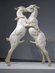  beth_cavener_stichter caprine duo feral goat hooves humanoid_penis male male/male mammal passionate penis real sculpture sculpture_(artwork) statue traditional_media_(artwork) 