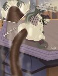  3_toes 5_fingers absurd_res anthro anus anus_focus arm_support artist_name barely_visible_breasts big_anus big_butt big_ears black_hair black_scutes blurred_background bored bottomwear bottomwear_down breasts bubble_butt building butt choker city city_background cityscape claws close-up clothed clothed_anthro clothed_female clothing crouching cutaway darkened_anus deadlock detailed_background digital_drawing_(artwork) digital_media_(artwork) digitigrade ellipsis english_text exclamation_point facial_piercing feces feet female fingers frog_pose furgonomic_headwear furgonomics gargoyle gloves_(marking) grey_body grey_scales hair half-closed_eyes hand_on_butt hat head_horn headgear headwear hi_res horn huge_butt ivy_(deadlock) jewelry kiffy_(artist) leg_markings long_tail markings membrane_(anatomy) membranous_wings mostly_nude mostly_nude_anthro mostly_nude_female multicolored_body multicolored_scales narrowed_eyes necklace nose_piercing nose_ring on_roof onomatopoeia open_mouth orange_eyes outside pants pants_around_ankles pants_down partially_clothed partially_clothed_anthro partially_clothed_female pattern_clothing pattern_hat pattern_headgear pattern_headwear piercing plaid plaid_clothing plaid_hat plaid_headgear plaid_headwear pooping raised_tail rear_view ring_piercing rooftop scales scuted_arms scuted_legs scutes septum_piercing septum_ring shadow shadowed_eyes skyscraper socks_(marking) solo sound_effects spanish_text spread_anus spread_butt spreading tail tail_ridge text thick_thighs three-quarter_view toe_claws toes two_tone_body two_tone_scales valve white_body white_scales wings 
