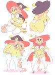  &gt;:&lt; 2015 absurd_res accident accidental_exposure anthro arm_support bent_over_with_legs_held_straight big_breasts biped blue_eyes blush blush_lines bow_tie braided_hair braided_ponytail breasts canid canine canis cape censored censored_nipples cleavage closed_frown clothed clothing convenient_censorship digital_drawing_(artwork) digital_media_(artwork) domestic_dog embarrassed english_description eye_through_hair eyebrow_through_hair eyebrows eyelashes eyelashes_through_hair female front_view frown full-length_portrait furgonomic_hat furgonomic_headwear furgonomic_witch_hat furgonomics hair hand_on_hip hat headgear headwear hi_res inner_ear_fluff legwear mammal mostly_nude_anthro mostly_nude_female mouth_closed multiple_poses navel one-quarter_view open_mouth panties ponytail portrait pose salmon_hair side_boob skimpy smoke solo theycallhimcake thigh_highs three-quarter_portrait topless topless_anthro topless_female totty_(character) translucent translucent_hair tuft under_boob underwear white_bow_tie witch_hat 