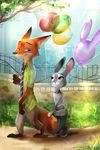  2016 anthro canine chasefox disney duo female fox fur judy_hopps lagomorph male mammal nick_wilde rabbit zootopia 