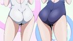  2girls animated animated_gif ass ass-to-ass ass_shake jiggle keijo!!!!!!!! multiple_girls swimsuit 