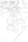  bench clothing dream male moon night park skidd sleeping solo sound_effects zzz 