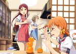  apron food love_live!_sunshine!! sakurauchi_riko seifuku shiokazunoko takami_chika watanabe_you 