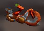  canine fox invalid_tag latex_(artist) male mammal paws rubber suit transformation 