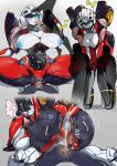 alien anon arcee autobot big_breasts big_butt blue_eyes bodily_fluids breasts butt censored cleavage clothed clothing cum cum_in_ass cum_in_vagina cum_inside cum_leaking_out cybertronian faceless_character faceless_male fellatio female genital_fluids group hasbro hi_res human humanoid machine macro_female male male/female mammal multiple_scenes oral penile pixelated pochincoff robot robot_humanoid robot_joints sex size_difference smaller_male spitroast submissive submissive_female takara_tomy thick_thighs transformers trio