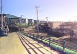  cityscape fo~do morioka no_humans original photorealistic power_lines real_world_location scenery 