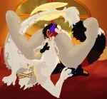 ailurid anthro blush blush_lines bodily_fluids breasts cheek_tuft claws cloudy_hyena covering covering_face cunnilingus curled_tail curling_toes dragon duo ear_markings ear_piercing ear_ring ear_stud eye_scar eyeshadow facial_scar facial_tuft feet female female/female finger_claws fluffy fluffy_ears fluffy_hair fluffy_tail folded_ears folded_wings genital_fluids genitals hair head_wings hi_res hindpaw holding_partner horn hybrid leg_markings licking looking_pleasured lucy_(og_scorpio) makeup mammal markings moan mythological_creature mythological_scalie mythology neck_tuft nipples oral paw_on_belly pawpads paws penetration piercing pleased_expression red_panda ring_piercing scalie scar sex splynter tail tail_markings tail_tuft tail_wings tongue tongue_out tongue_penetration tongue_piercing tuft unusual_anatomy unusual_tail unusual_wing_placement upside_down_cunnilingus vaginal vaginal_fluids vaginal_penetration velm_(aethygoob) vulva wings