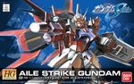  bandai energy_gun energy_sword gun gundam gundam_seed highres machinery mecha morishita_naochika no_humans official_art shield strike_gundam sword translated weapon 