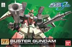  box_art buster_gundam cannon energy_gun gun gundam gundam_seed highres machinery mecha morishita_naochika no_humans official_art shield weapon 