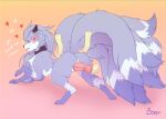  4_toes accessory alolan_form alolan_ninetales animal_genitalia anus aurorasnowtales blue_body blue_fur blue_hair boras_art canine_genitalia claws collar dialogue digitigrade doggystyle duo feet female feral flower flower_in_hair from_behind_position fur generation_1_pokemon generation_7_pokemon genitals hair hair_accessory hi_res impregnation_request male male/female multi_tail multicolored_body multicolored_fur multicolored_tail ninetales nintendo nude nude_female outside pawpads penetration plant pokemon pokemon_(species) raised_tail regional_form_(pokemon) rock sethy_(seththetales) sex solo tail toe_claws toes tongue tongue_out vaginal vaginal_penetration vulva water waterfall white_body white_fur 